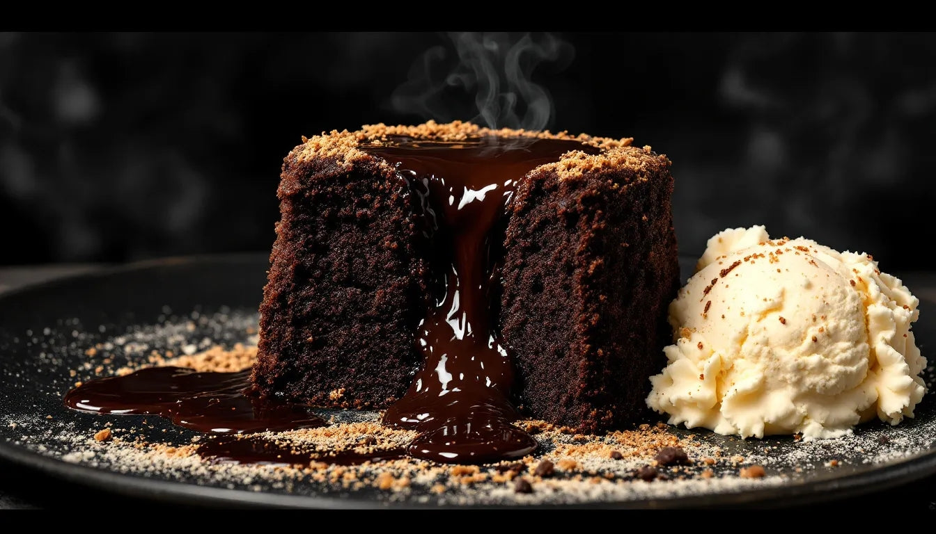 Easy Vegan Lava Cake Recipe: Decadent Molten Chocolate Perfection