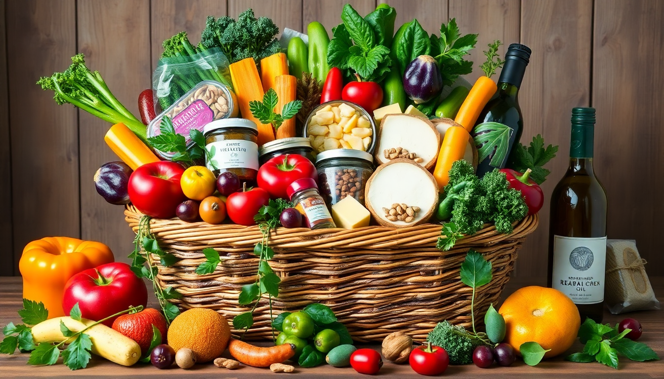 Vegetarian Gift Basket: A Thoughtful Surprise