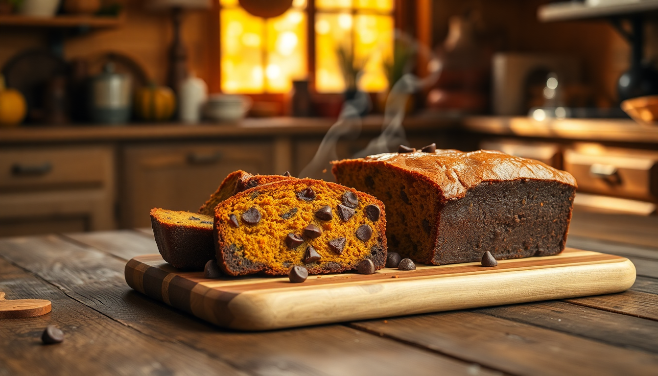 Pumpkin Chocolate Chip Bread: A Tasty Fall Treat