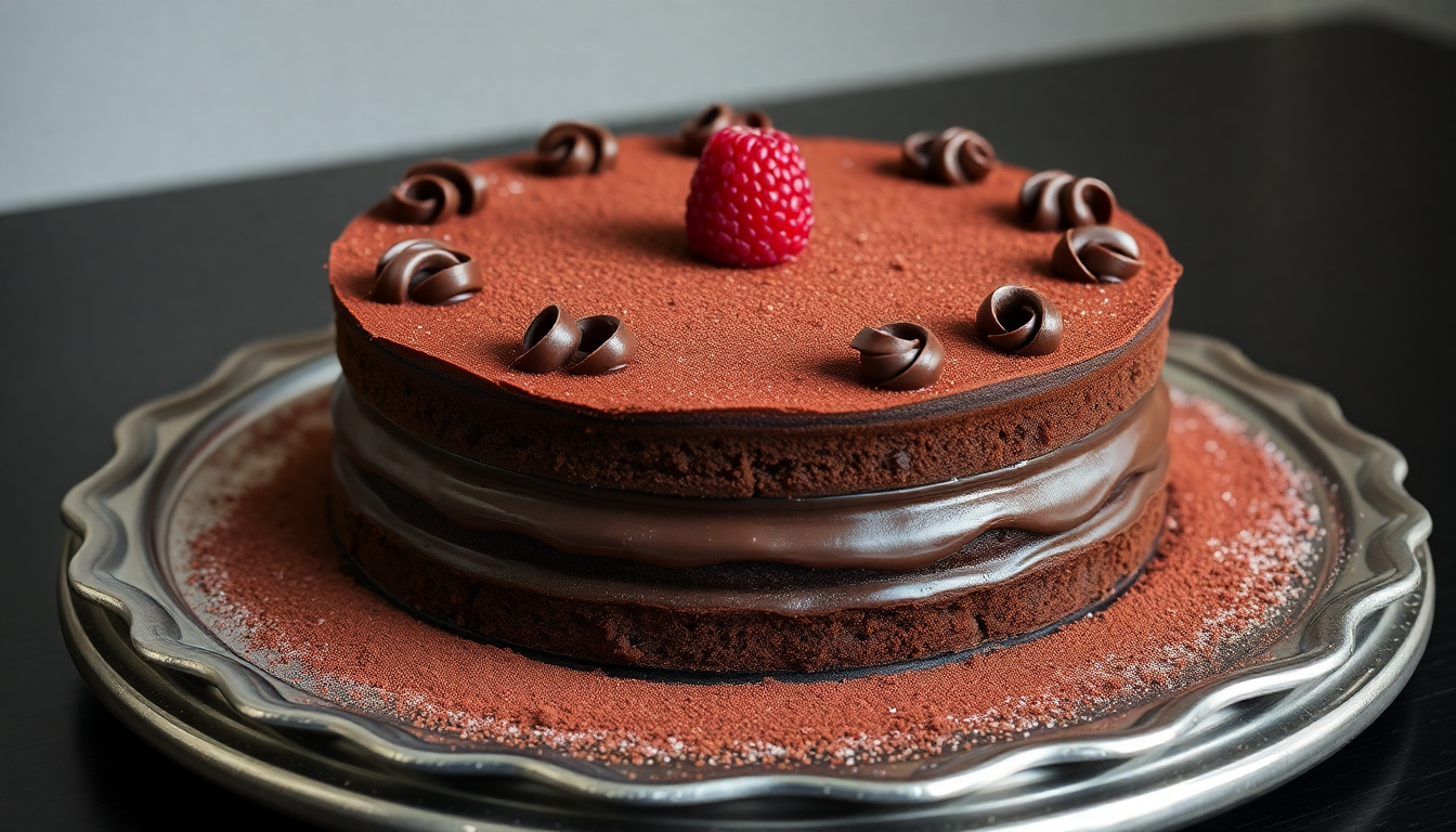 Chocolate Truffle Cake: A Divine Indulgence