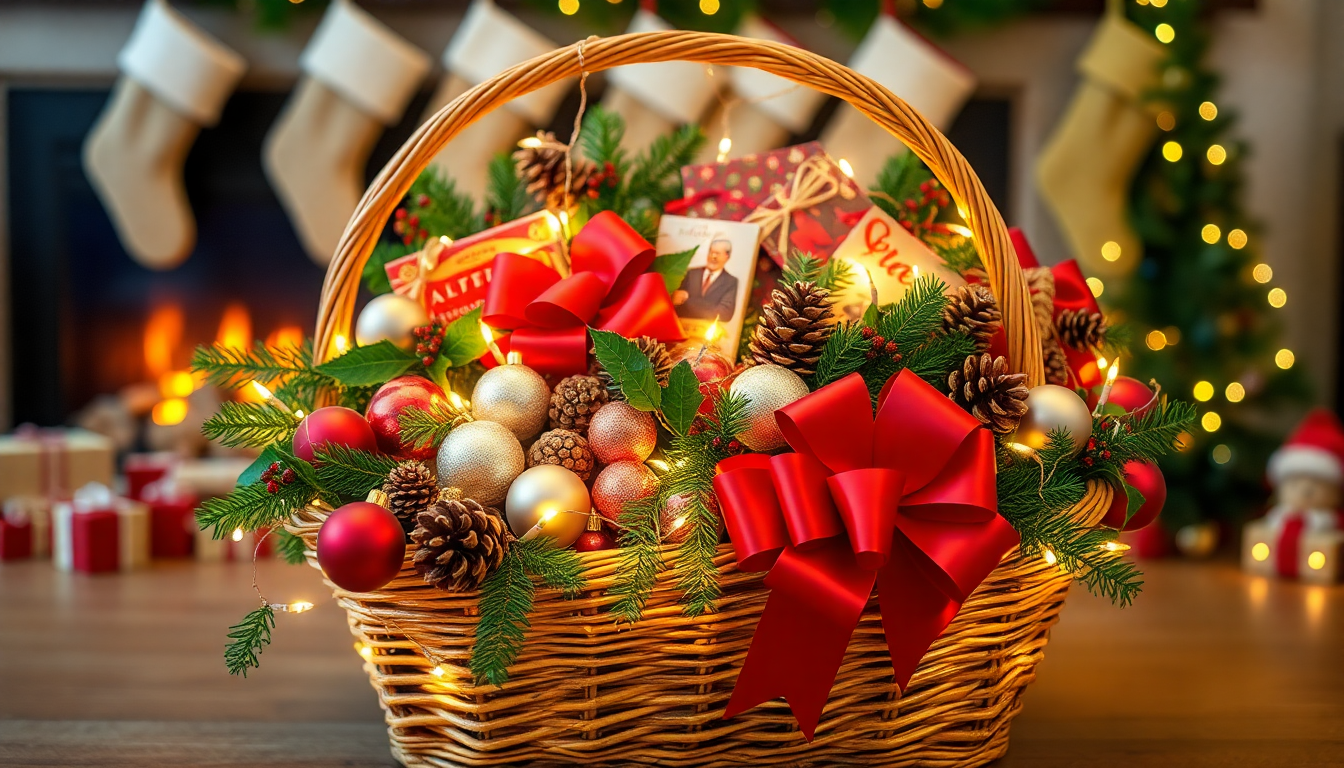 Christmas Gift Basket Ideas for Everyone