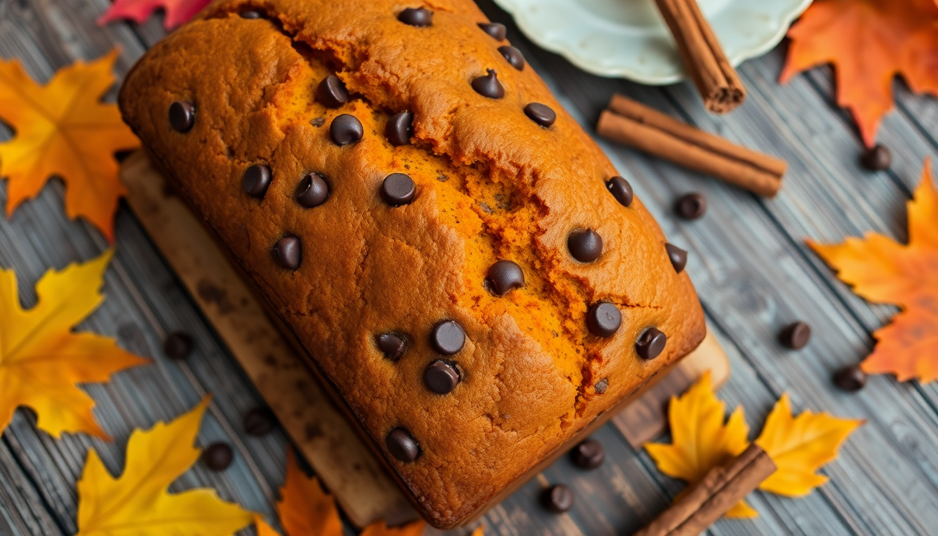 Chocolate Chip Pumpkin Bread: A Delicious Fall Treat
