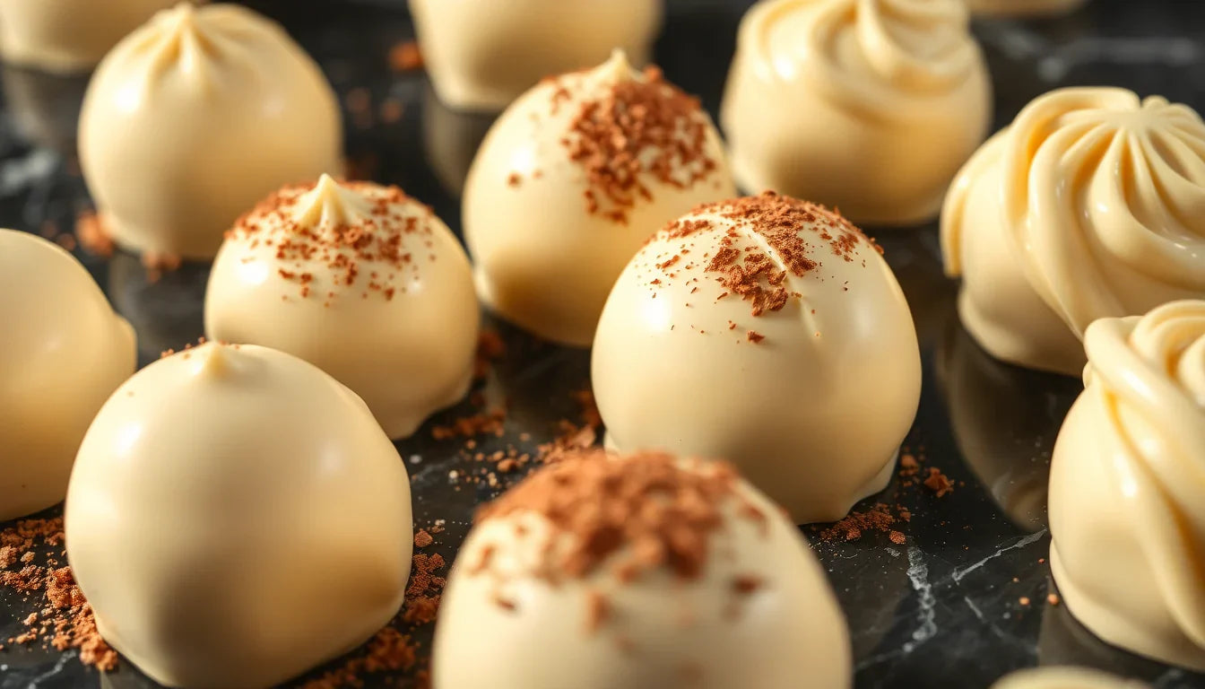 White Chocolate Truffles: A Sweet Indulgence