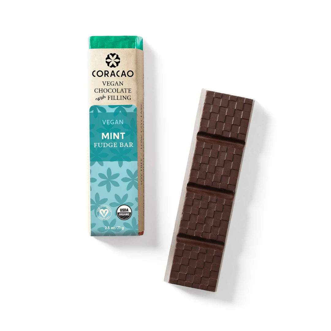 30% OFF  Mint Fudge Vegan Chocolate Bar