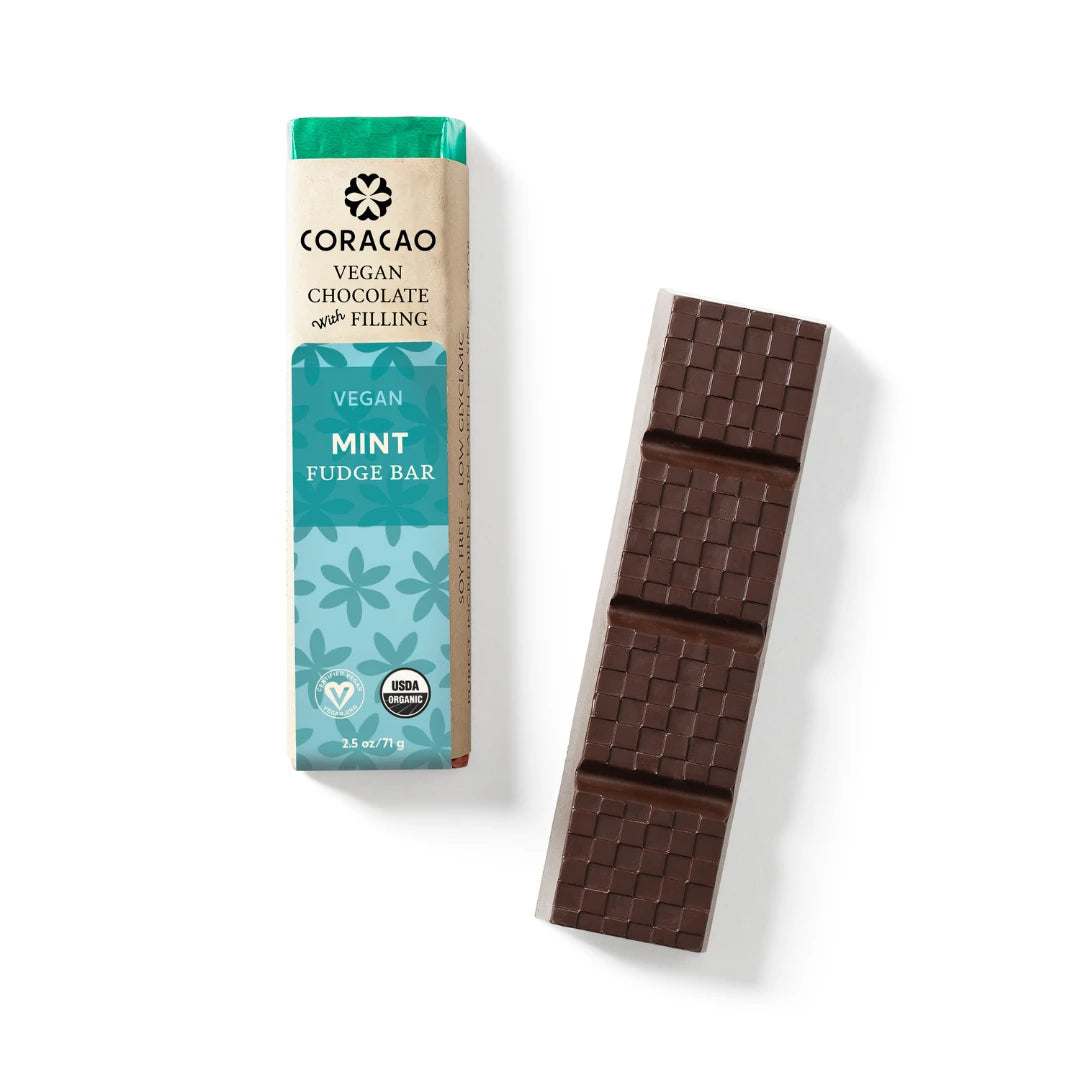 Mint Fudge Vegan Chocolate Bar