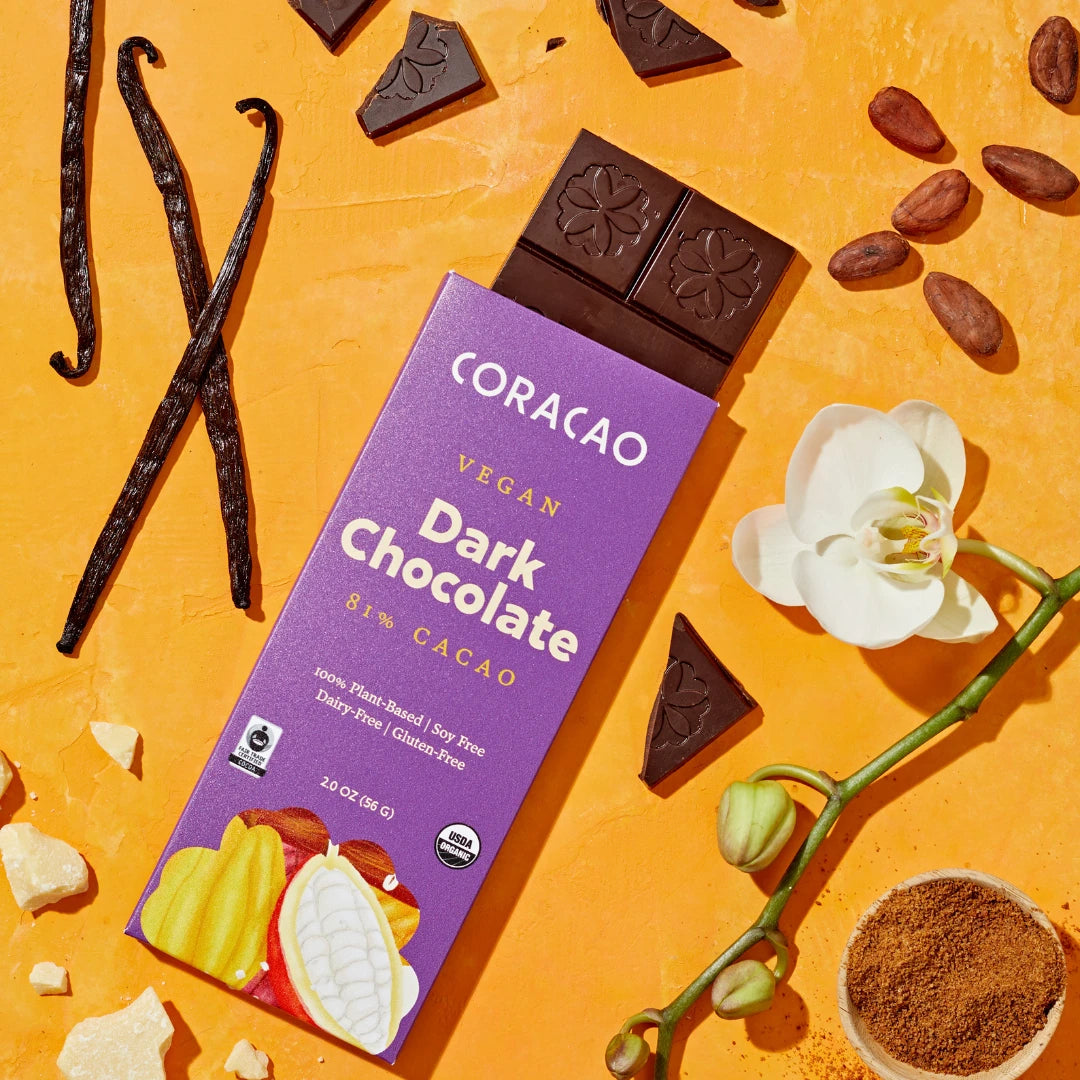 Vegan Dark Chocolate 81% (Case of 12)