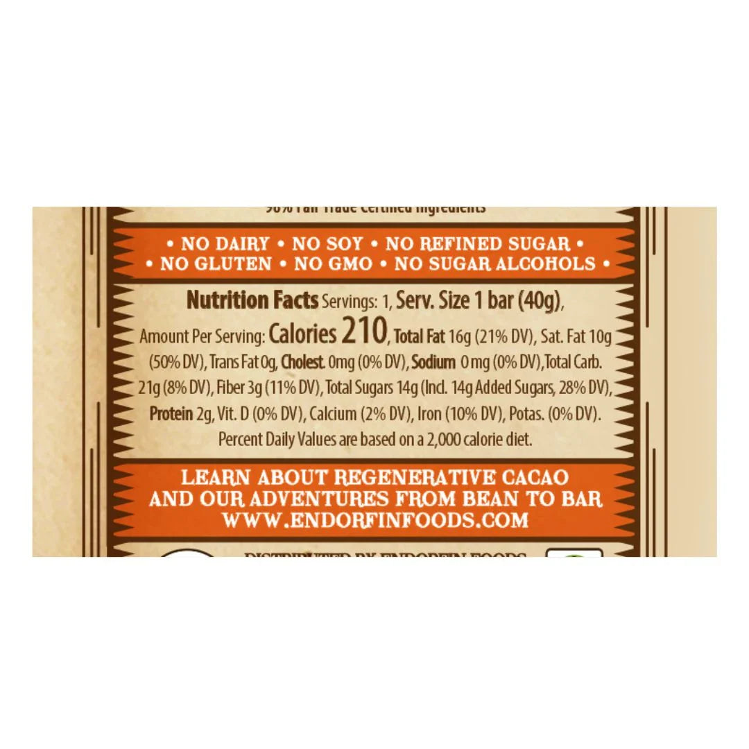 Citradelic Dark Chocolate Bar | 70% Cacao