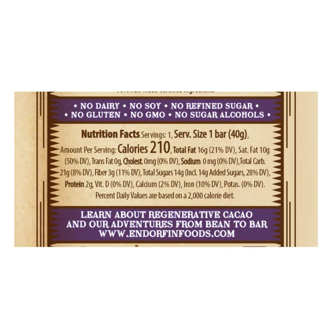 Vanilla Bean Chocolate Bar 70% Cacao