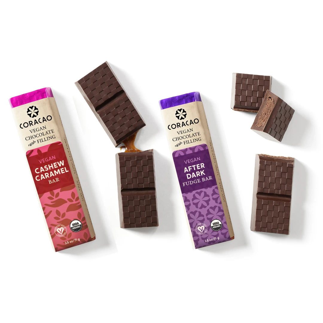 Filled Chocolate Bar Sampler (2.5 oz units - 12 per Case)