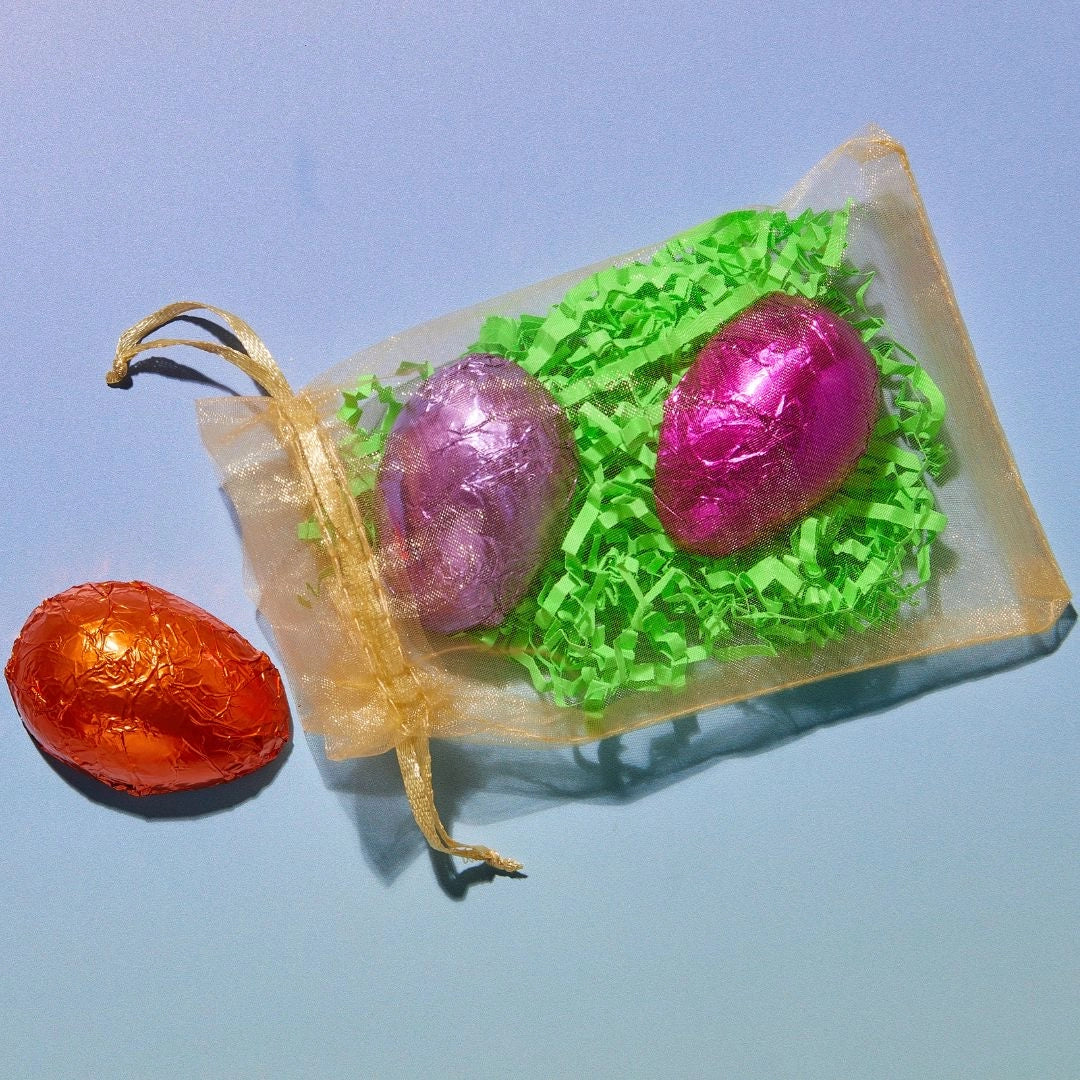 3 Vegan Filled Chocolate Eggs