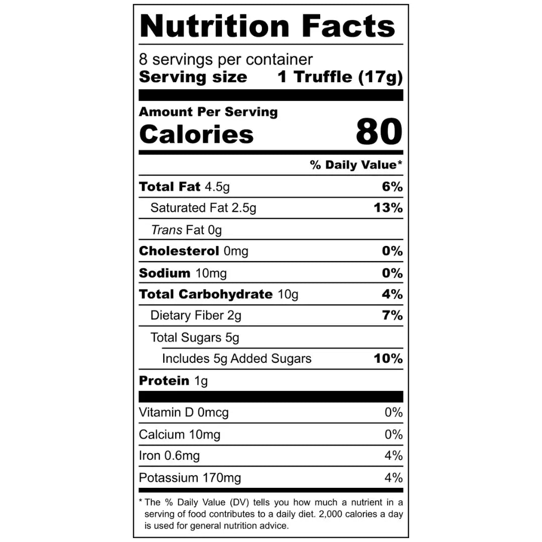 nutrition facts