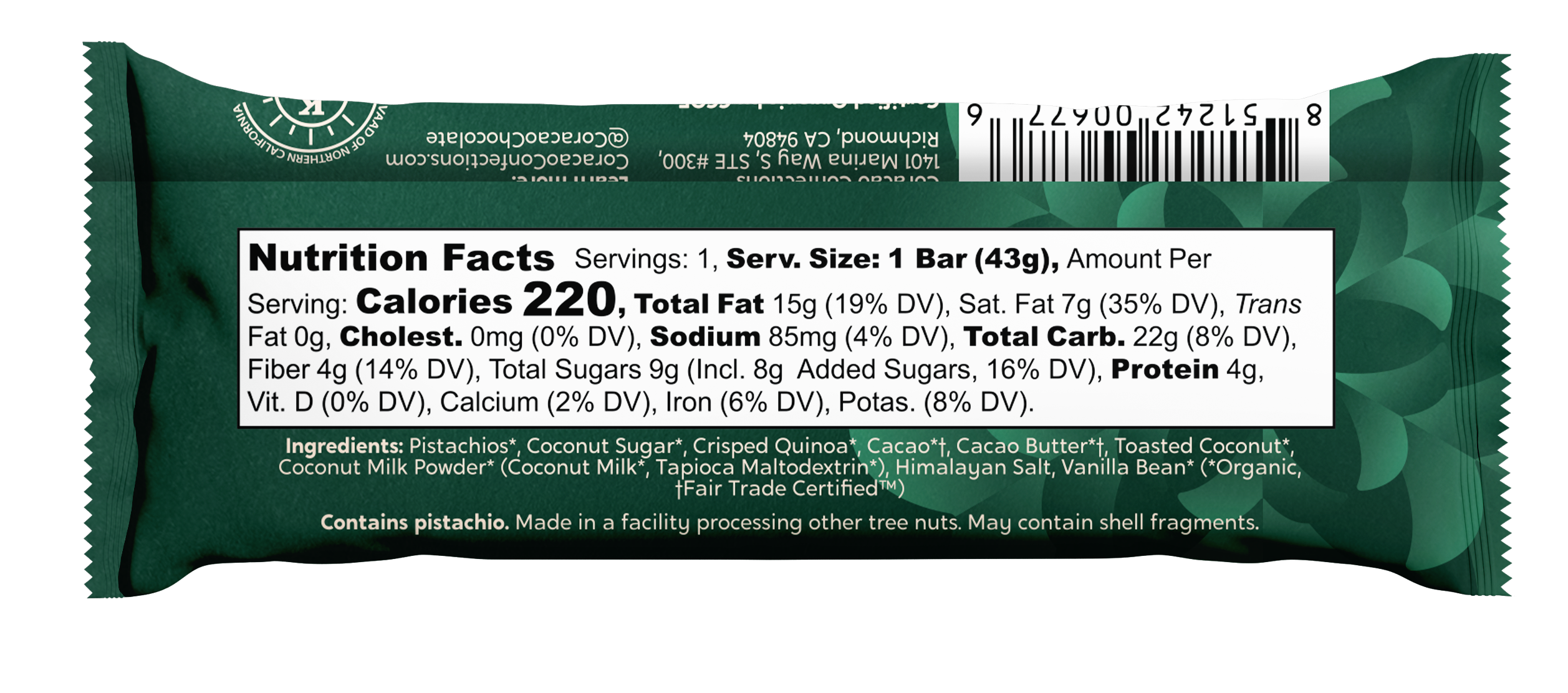 NEW! Dubai Chocolate (Single Bar)