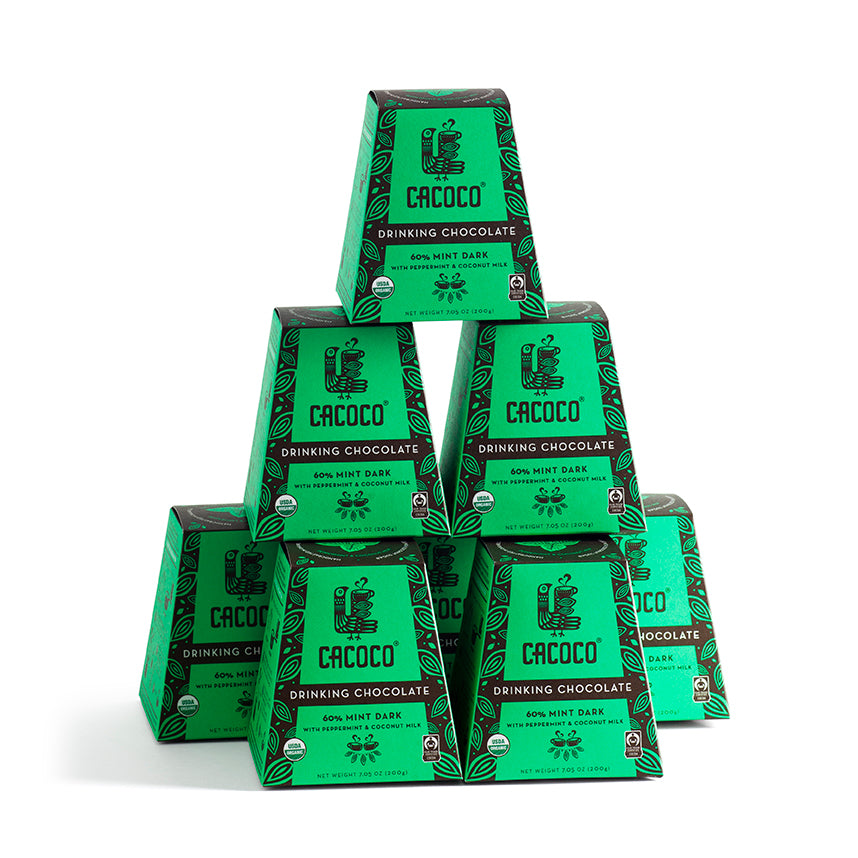Mint Dark Drinking Chocolate - 60%