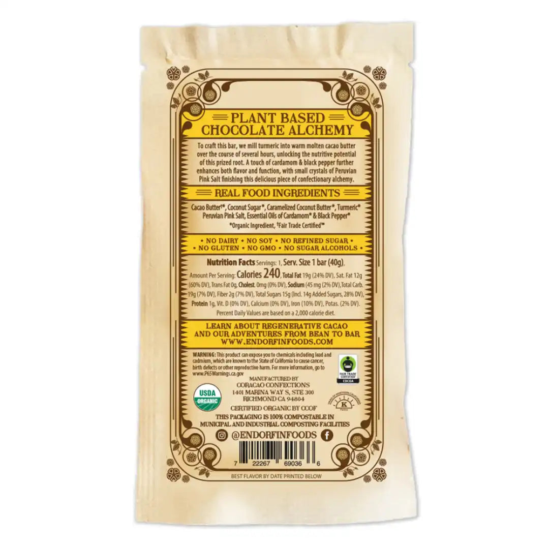 Golden Mylk Chocolate Bar