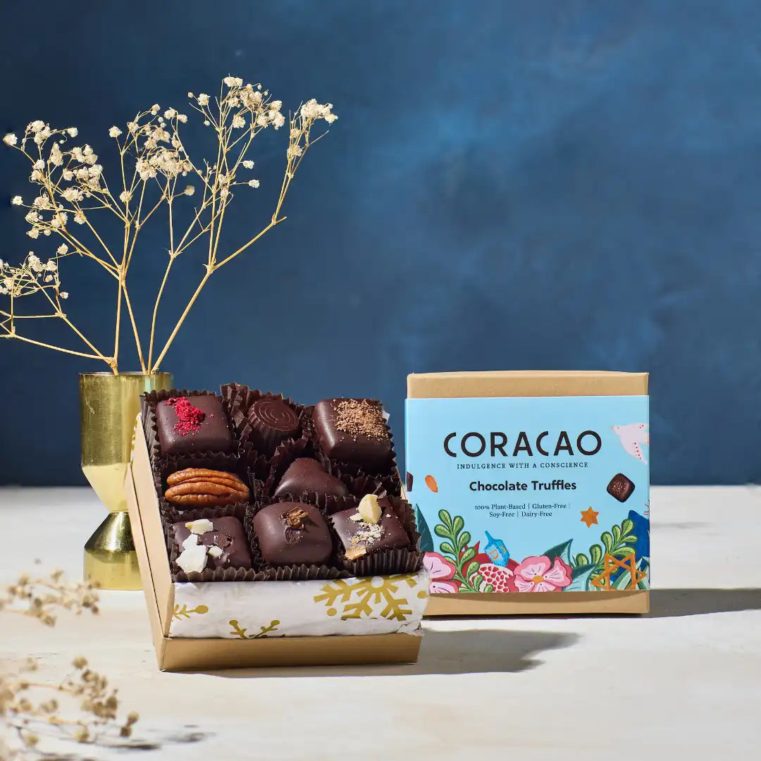 Hanukkah Vegan Truffle Box - Small