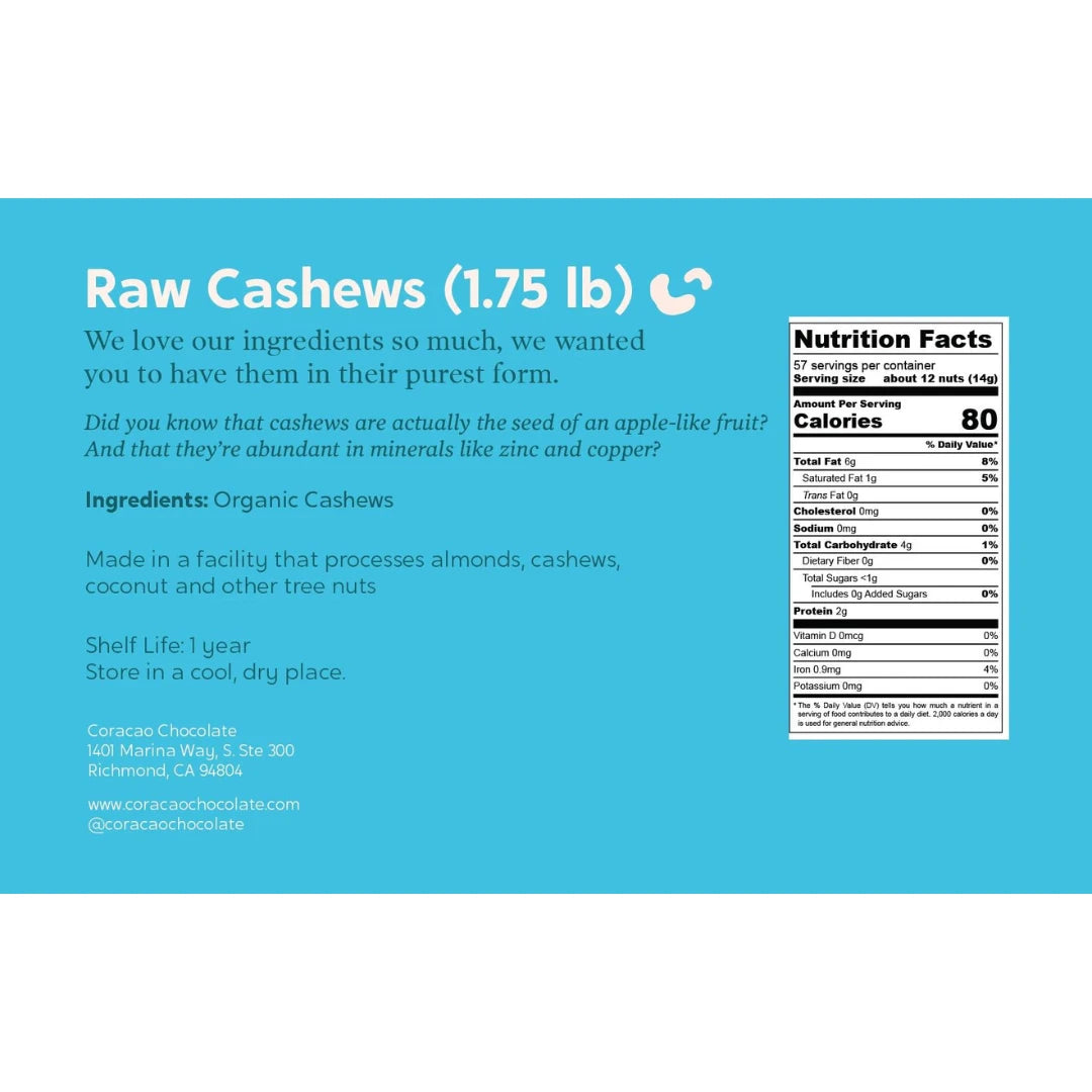 Raw Cashews - Bulk