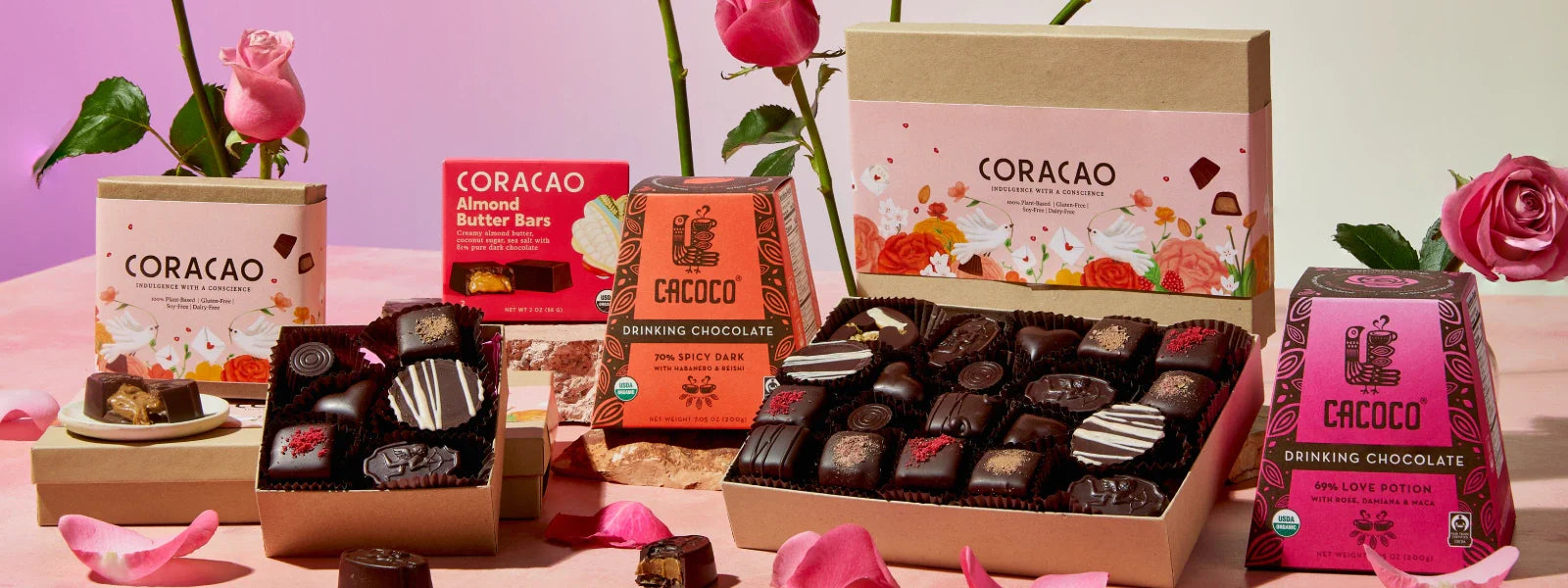 vegan valentines chocolates