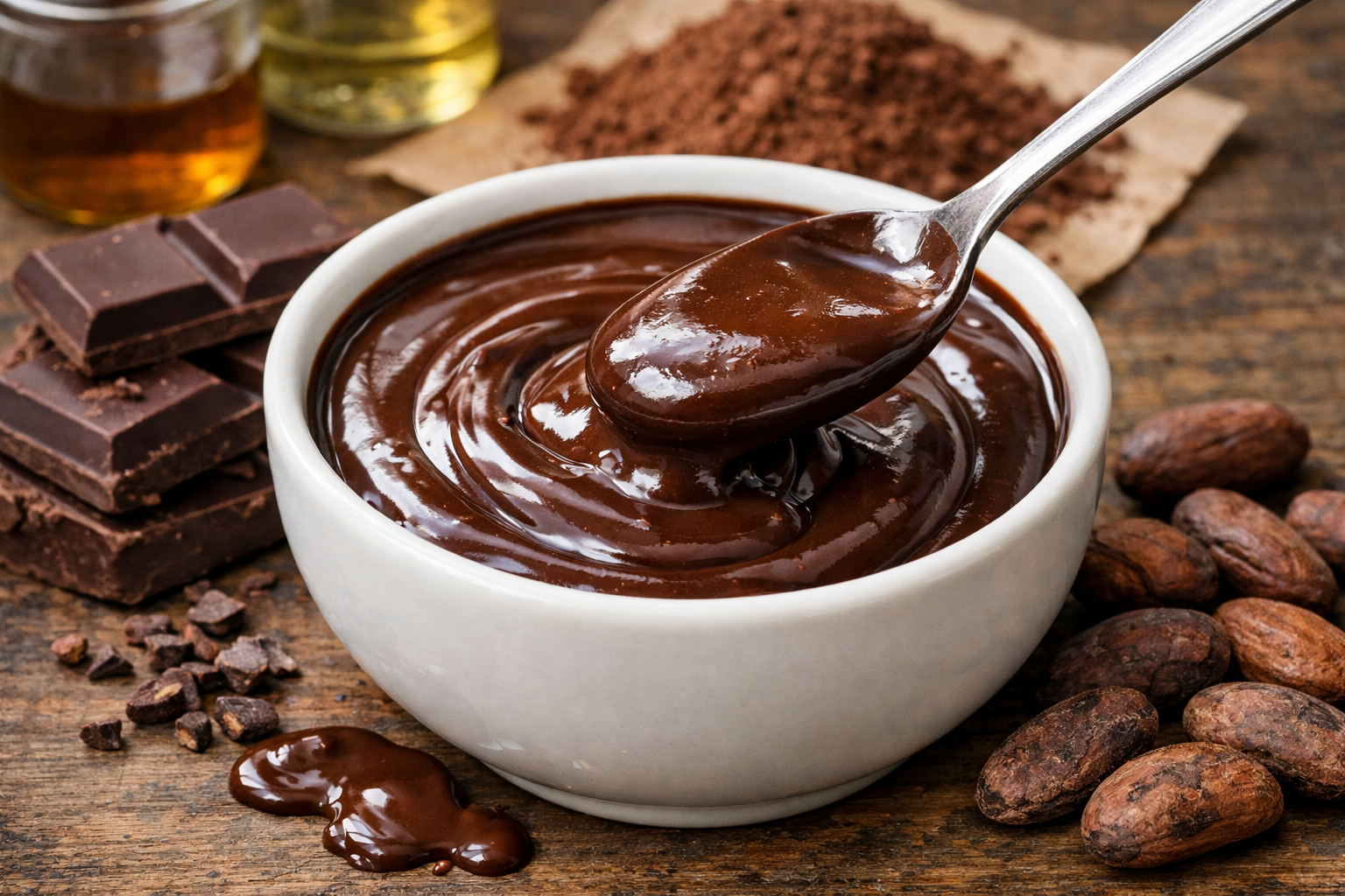 vegan chocolate sauce