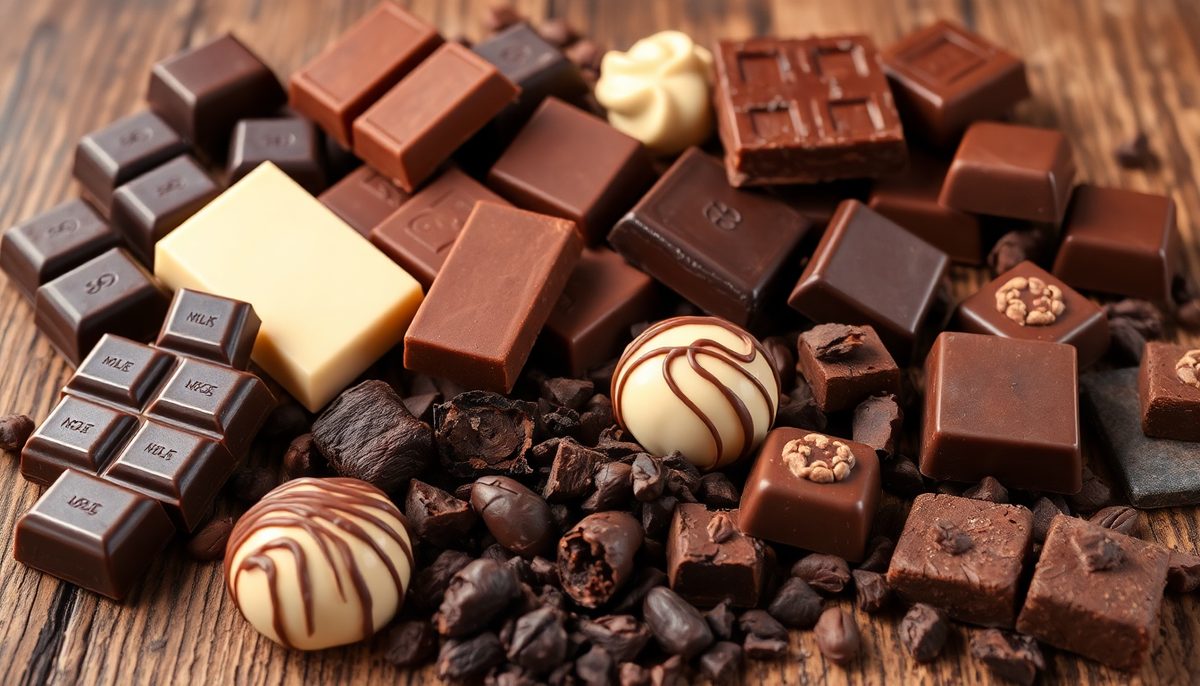 Choc Examples The Different Types of Chocolate, Simply | Coracao
