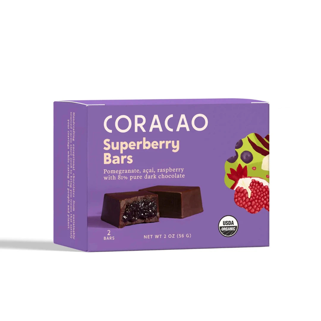 Superberry Vegan Chocolate Bars