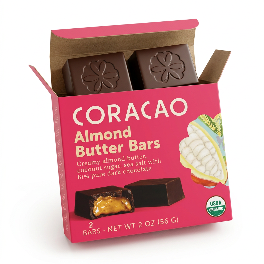 Almond Butter Bar — packaging front