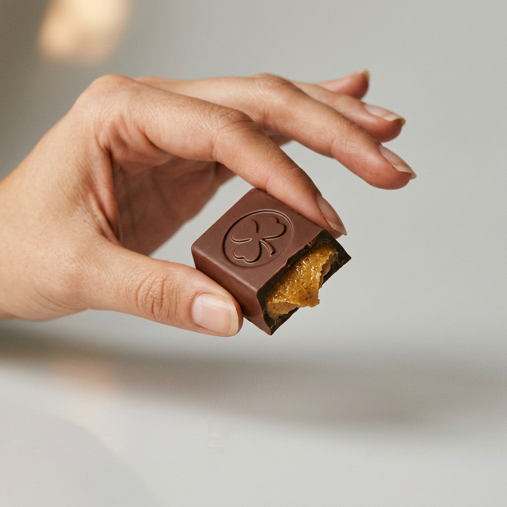 Almond Butter Bar — detail shot