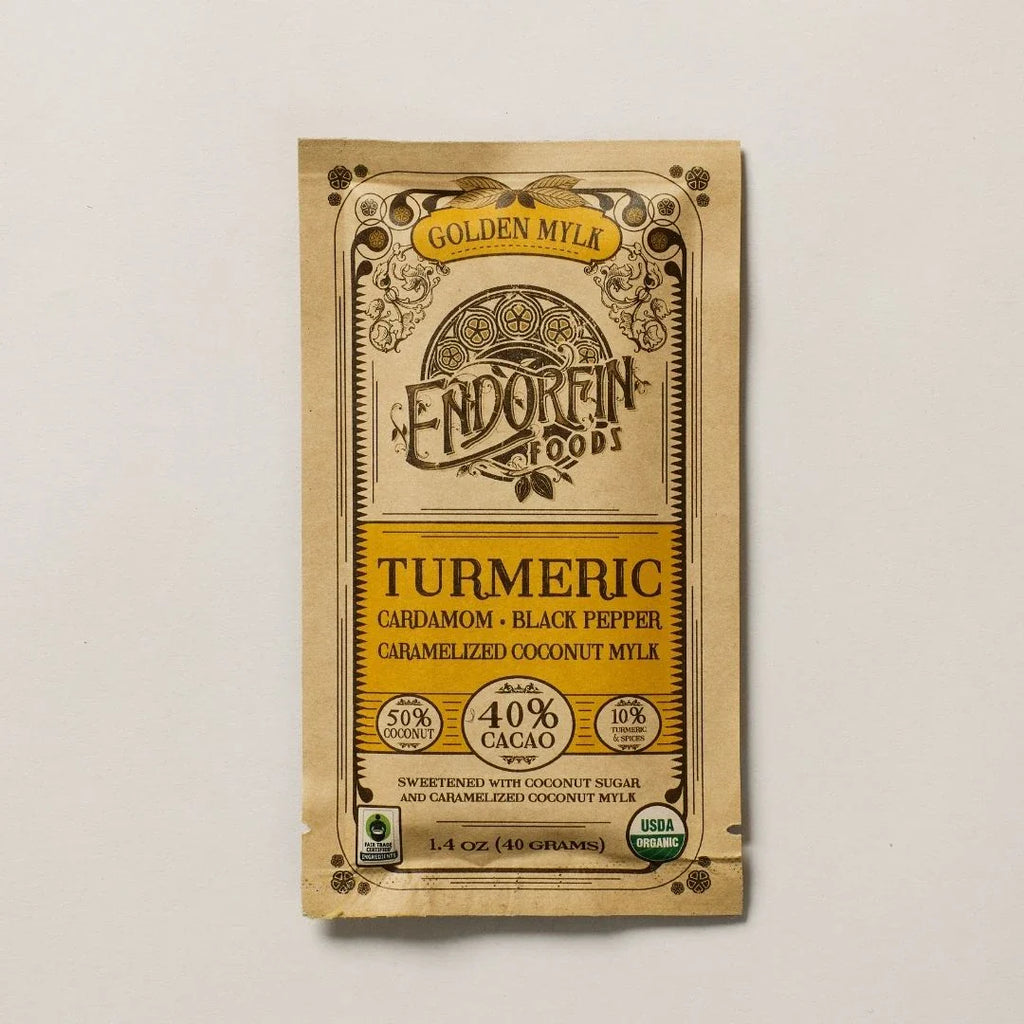 White Chocolate Bar Made With Turmeric, Cardamom