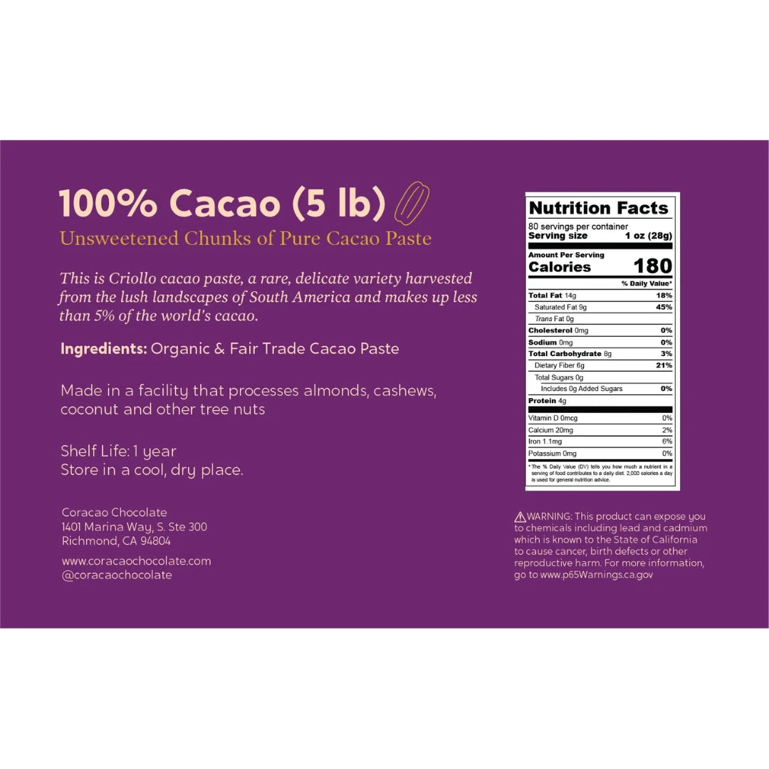 100% Cacao - Bulk