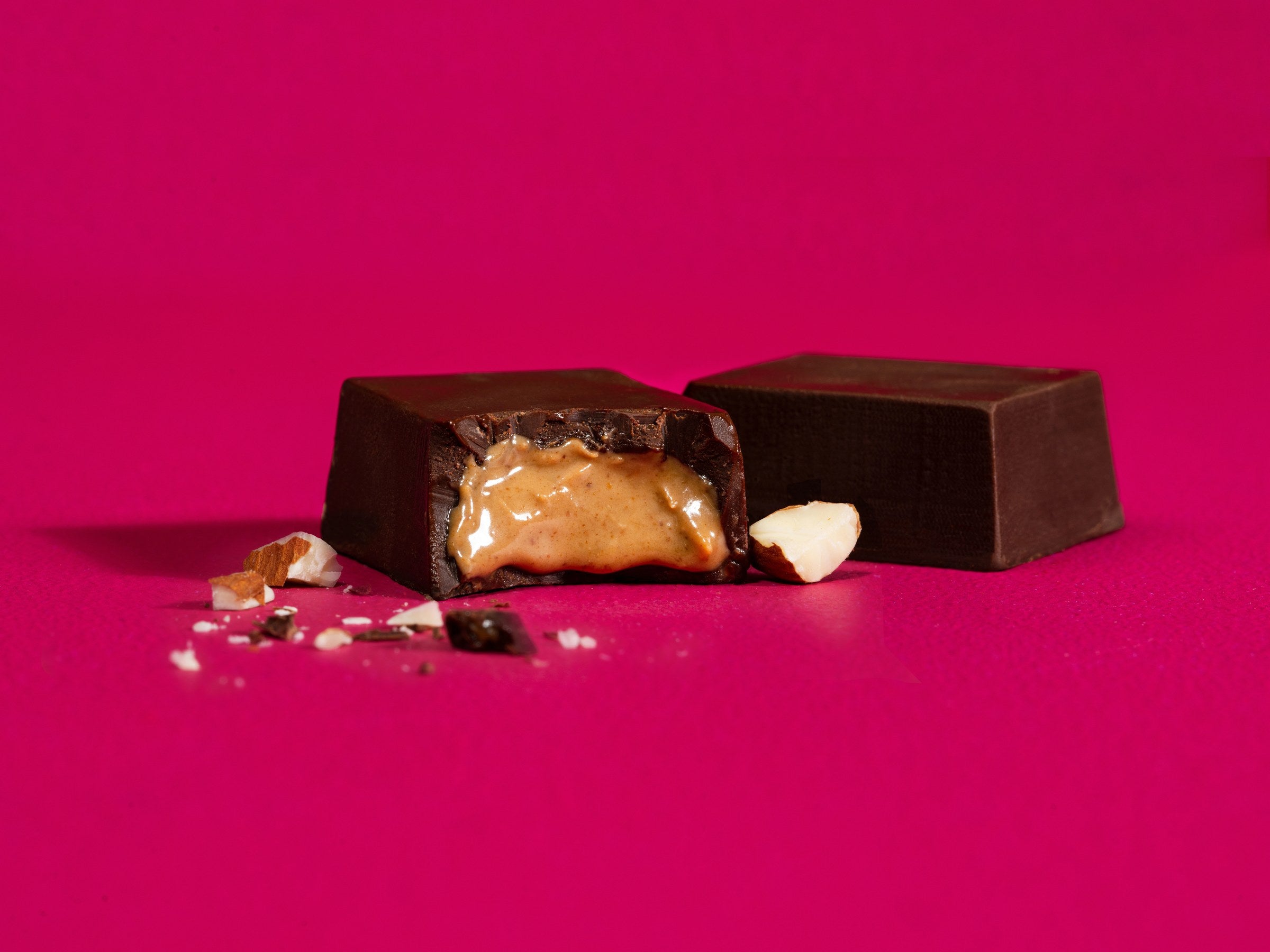 Almond Butter Chocolate — with ingredients