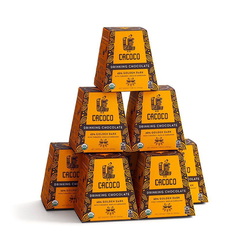 Golden Dark Drinking Chocolate - 65% (Case of 8)