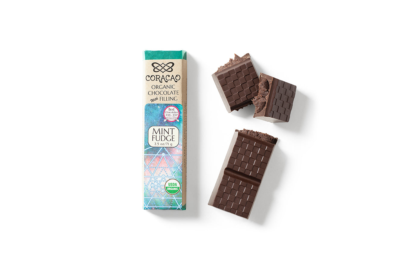 30% OFF  Mint Fudge Vegan Chocolate Bar (Case of 12)