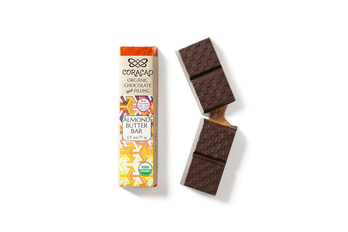 Almond Butter Vegan Chocolate Bar (Case of 12)