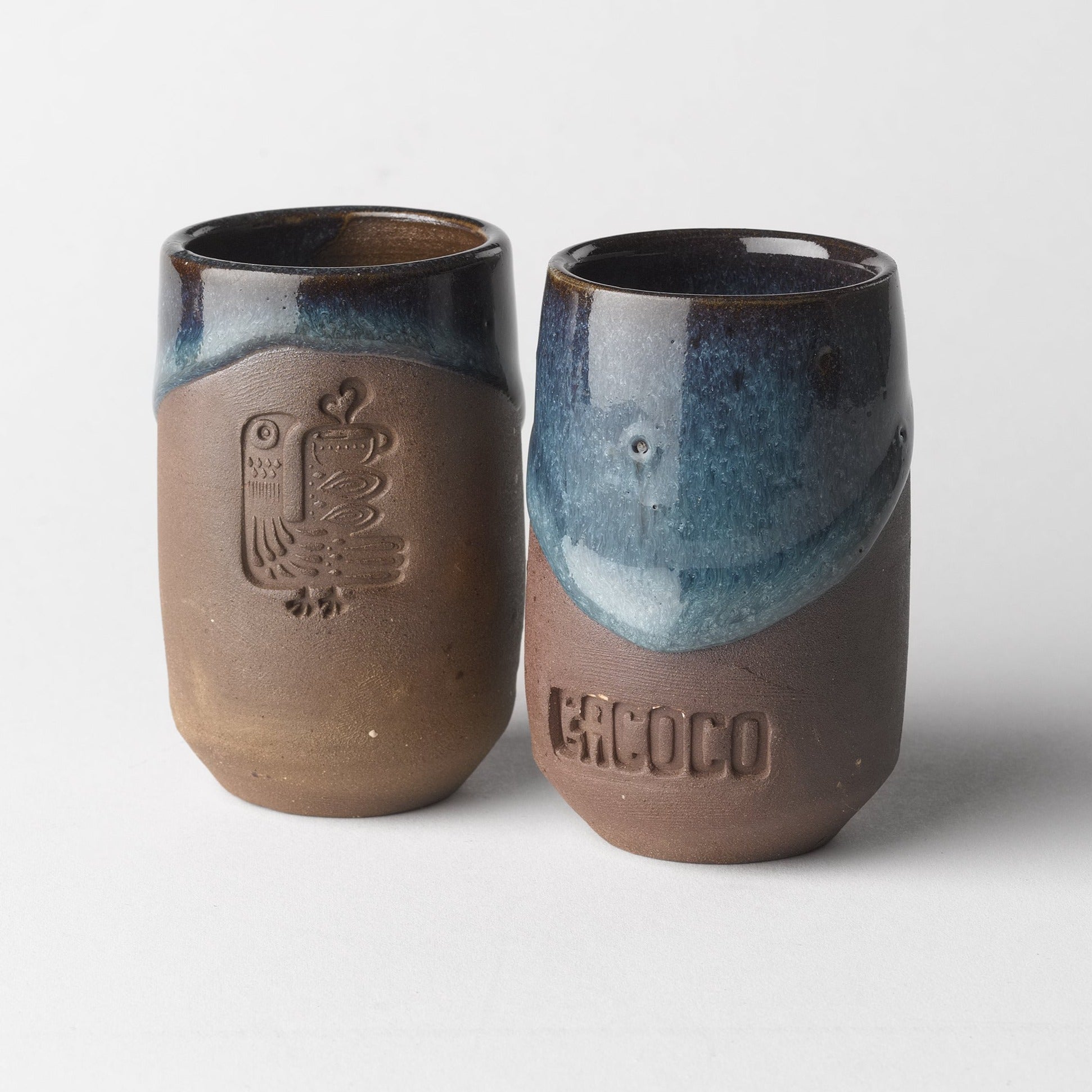 Pair of Handmade Ceramic Cups